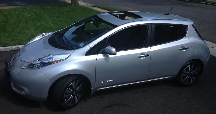 Nissan leaf with sunroof deals